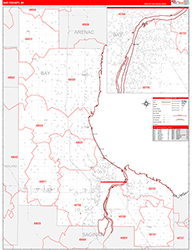 Red Line Map Example