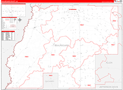 Red Line Map Example