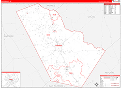 Red Line Map Example