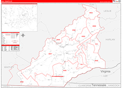 Red Line Map Example