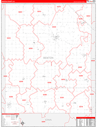 Red Line Map Example