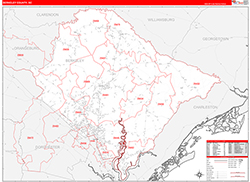 Red Line Map Example