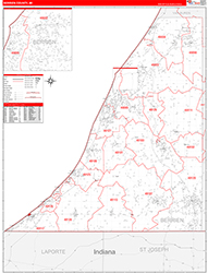 Red Line Map Example