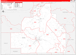 Red Line Map Example