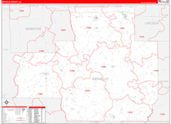Red Line Map Example