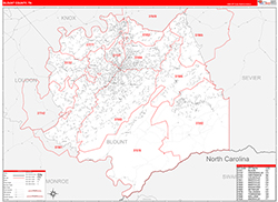 Red Line Map Example
