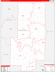 Red Line Map Example