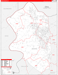 Red Line Map Example