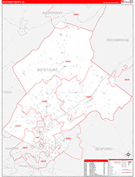 Red Line Map Example