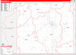 Red Line Map Example