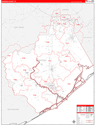 Red Line Map Example