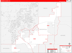 Red Line Map Example