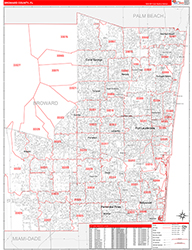 Red Line Map Example