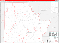 Red Line Map Example
