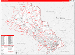 Red Line Map Example