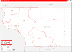 Red Line Map Example