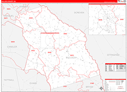Red Line Map Example