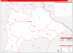 Red Line Map Example