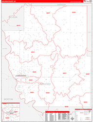 Red Line Map Example