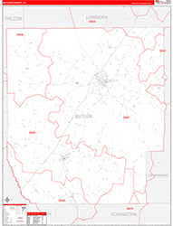 Red Line Map Example
