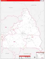 Red Line Map Example