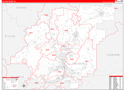 Red Line Map Example