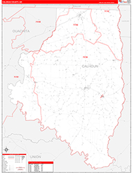 Red Line Map Example