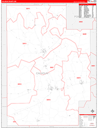 Red Line Map Example