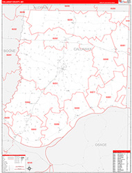 Red Line Map Example