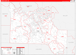 Red Line Map Example