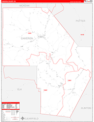 Red Line Map Example