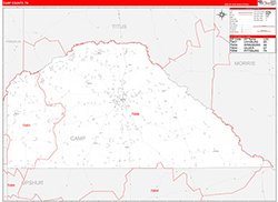Red Line Map Example