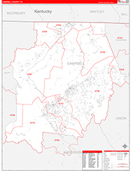 Red Line Map Example