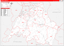 Red Line Map Example
