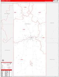 Red Line Map Example