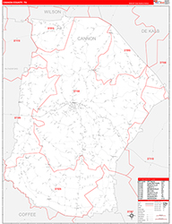 Red Line Map Example