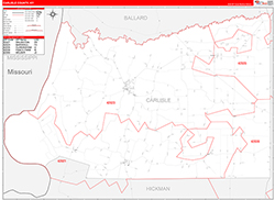 Red Line Map Example