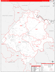 Red Line Map Example