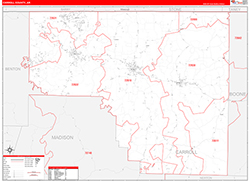 Red Line Map Example
