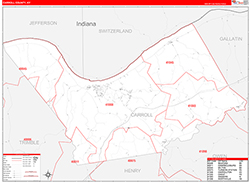 Red Line Map Example