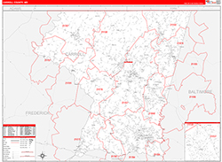 Red Line Map Example