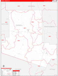 Red Line Map Example