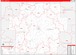 Red Line Map Example