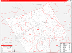Red Line Map Example