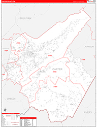 Red Line Map Example