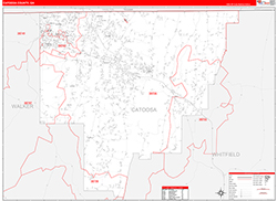Red Line Map Example