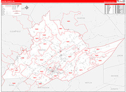 Red Line Map Example
