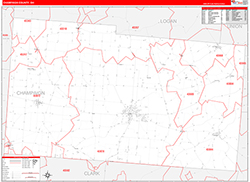 Red Line Map Example