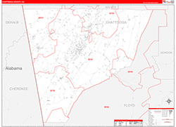 Red Line Map Example