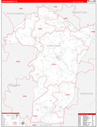 Red Line Map Example